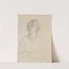 Portrait of Dorelia, with Braided Hair by Gwen John