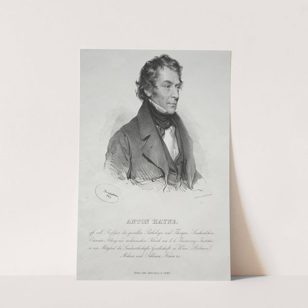 Portrait of Dr. Anton Hayne (1840)