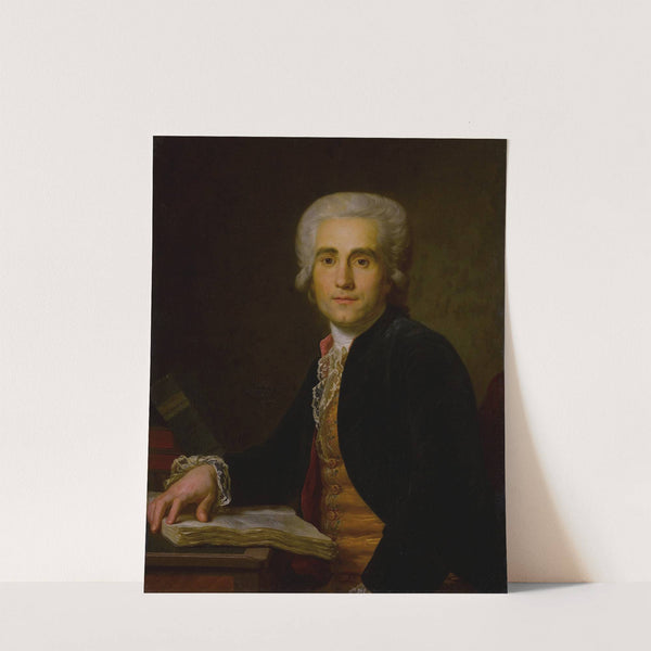 Portrait of Dr. Jean-Louis Baudelocque by Antoine Vestier