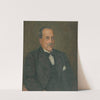 Portrait of dr. Ľ. Medveckého (circa 1920) by Ivan Žabota