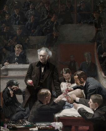 Portrait Of Dr. Samuel D. Gross (The Gross Clinic) — size preview