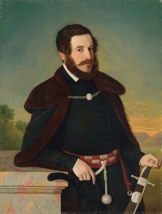 Portrait of E. Szmrecsányi (1844)
