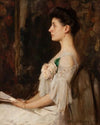Portrait of Edith Wayne (Seated Lady in Profile)