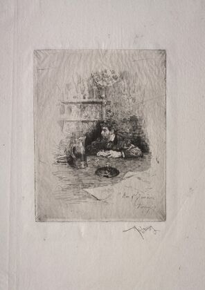 Portrait of Edouardo Zamaçois (c. 1869)