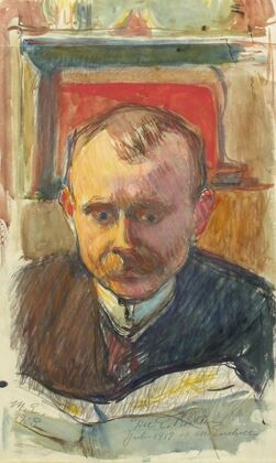 Portrait of Edvard Richter (1908)