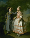 Portrait Of Ekaterina Khruschova And Ekaterina Khovanskaya