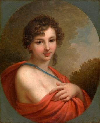 Portrait of Elena Aleksandrovna Naryshkina (1785-1855) (1800)