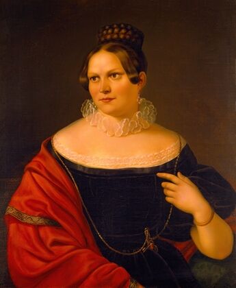 Portrait Of Elisa Paulsen, Thorvaldsen’s Daughter
