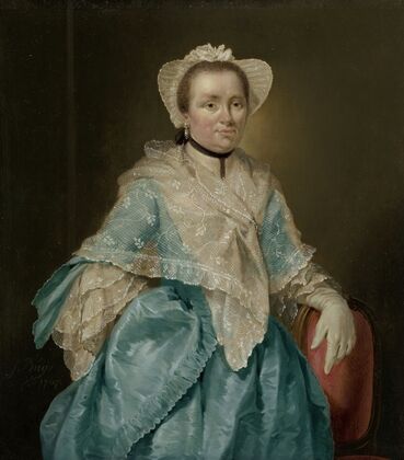 Portrait of Elisabeth Troost (1730-1790)