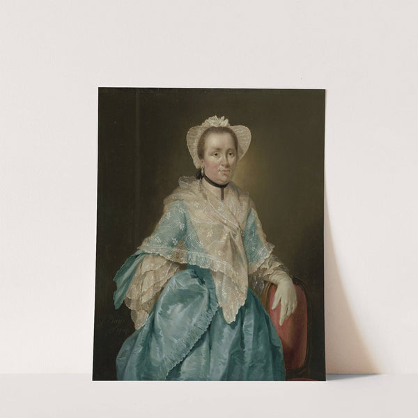 Portrait of Elisabeth Troost (1730-1790) by Jacobus Buys