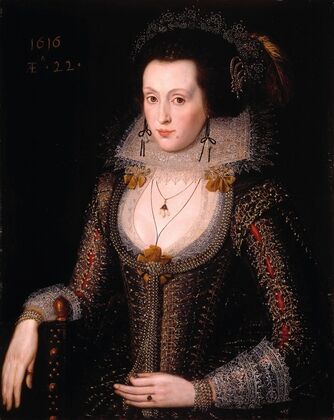 Portrait of Elizabeth Poulett — size preview
