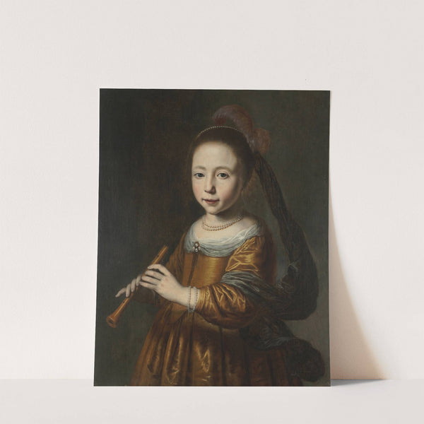 Portrait of Elizabeth Spiegel by Dirck Dircksz. van Santvoort