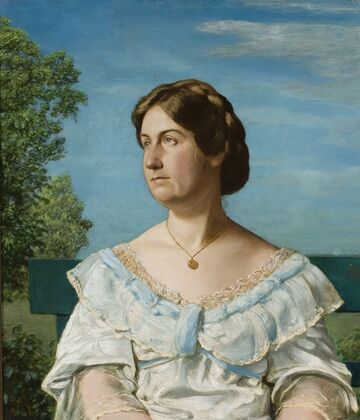 Portrait of Ella Blaue, artist’s adopted daughter