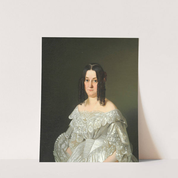 Portrait of Emilie Benzon by Emil Bærentzen