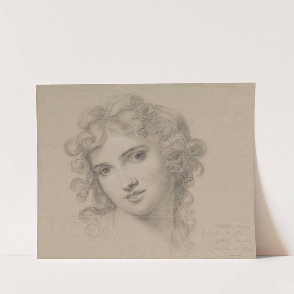 Portrait of Emma Hamilton (1791) by Angelica Kauffmann