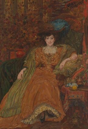 Portrait of Emma Lambotte