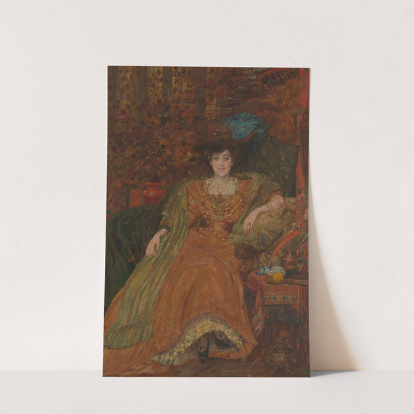 Portrait of Emma Lambotte by Henry de Groux