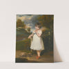 Portrait Of Emma Laura Whitbread, Later Lady Eversley (1798-1857), When A Child by John Hoppner