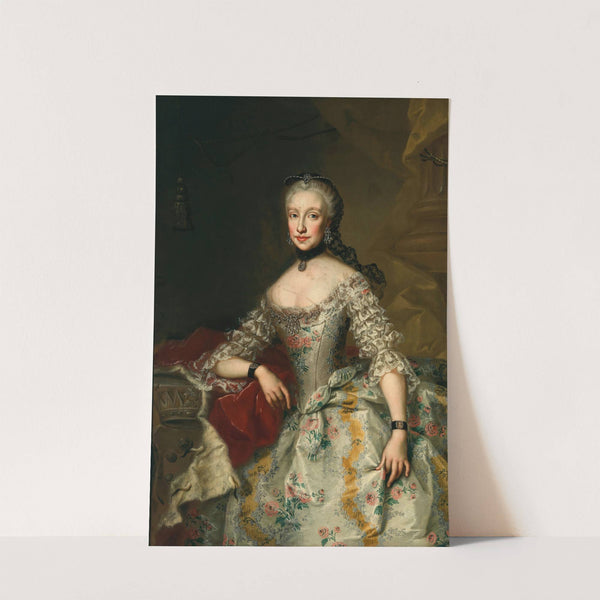 Portrait of Empress Maria Ludovica, Grand Duchess of Tuscany, Infanta of Spain (1745–1792) by Johann Nepomuk Steiner