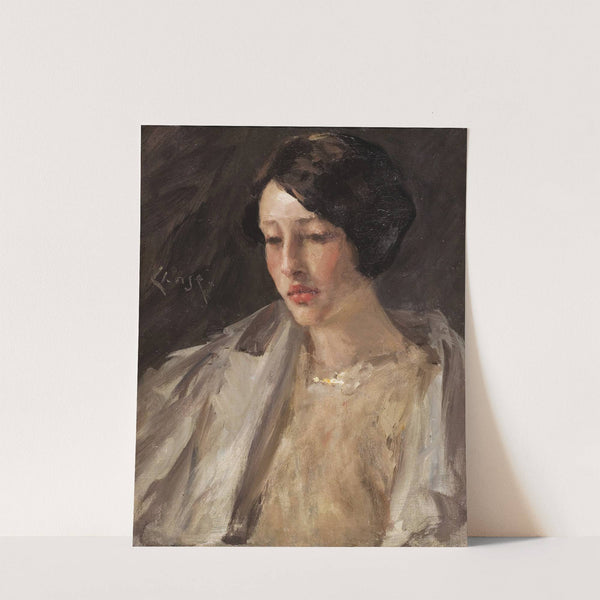 Portrait of Esther M. Groome by William Merritt Chase