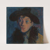 Portrait of Eugenie by Harald Sohlberg