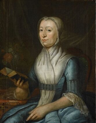Portrait of Eva Goudriaan-de Veer (1776)