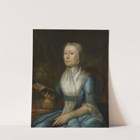 Portrait of Eva Goudriaan-de Veer (1776) by Cornelis Van Cuylenburgh II