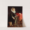 Portrait Of Eva Wtewael (1607-1635) by Joachim Wtewael