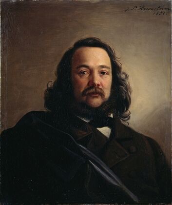 Portrait of Ferdinand Freiligrath