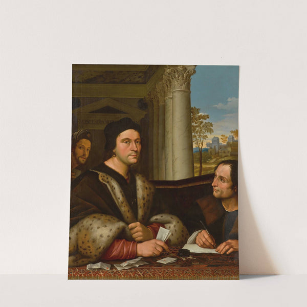 Portrait of Ferry Carondelet (1473–1528) with his Secretaries by After Sebastiano del Piombo