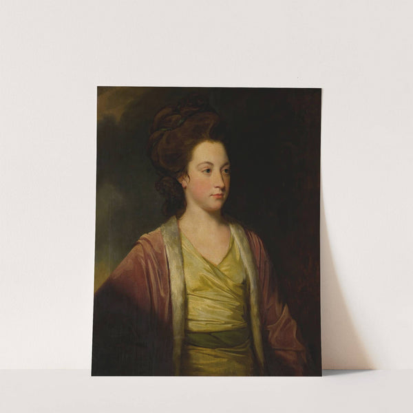 Portrait of Frances Alicia Bennet (b. 1749) by George Romney