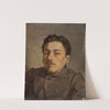 Portrait of Franciszek Streitt, painter by Andrzej Grabowski
