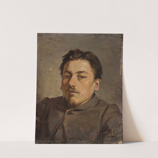 Portrait of Franciszek Streitt, painter by Andrzej Grabowski