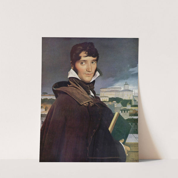 Portrait of François Marius Granet (1777-1849) by Jean Auguste Dominique Ingres