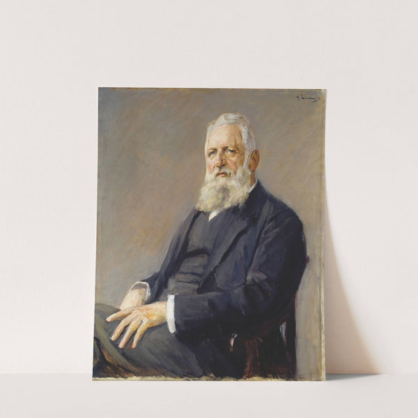 Portrait of Franz Adickes, mayor of Frankfurt (1910) by Max Liebermann