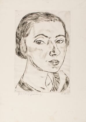 Portrait of Frau Parcus I (1921)