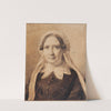 Portrait of Frederikke Vilhelmine Hage, born Faber (1851) by Constantin Hansen