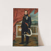 Portrait Of French Politician And Soldier Étienne Maurice Gérard by Jacques Louis David