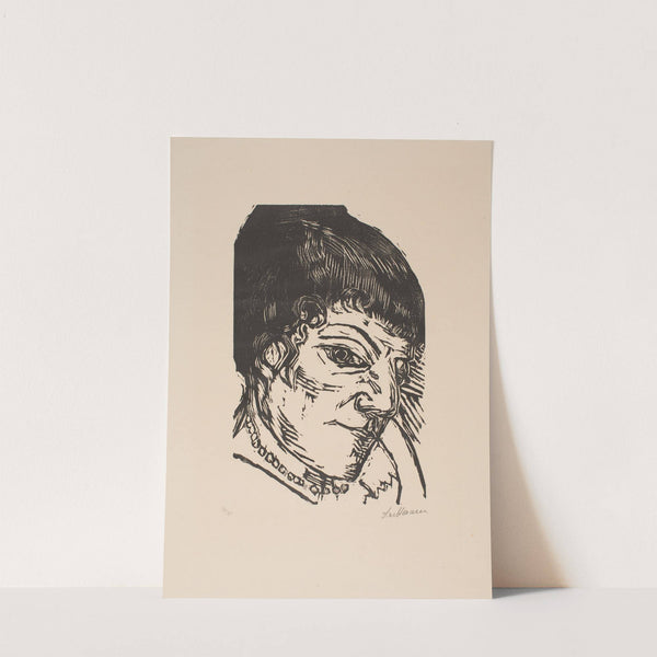 Portrait of Fridel Battenberg (1923) by Max Beckmann