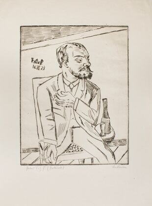 Portrait of Fritz P. (1923)