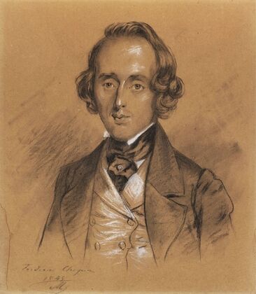 Portrait of Fryderyk Chopin