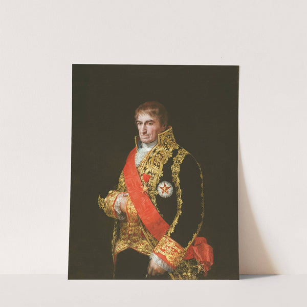 Portrait of General José Manuel Romero (c. 1810) by Francisco de Goya
