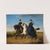 Portrait of General Krieg von Hochfelden and his wife on horseback by Marie Ellenrieder