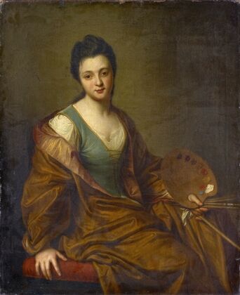 Portrait of Geneviève Blanchot as Allegory of Painting — size preview