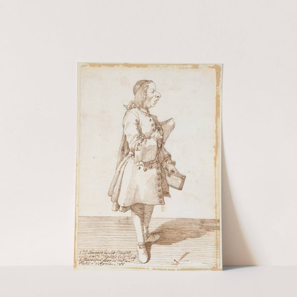 Portrait of Gennaro de Scà by Pier Leone Ghezzi