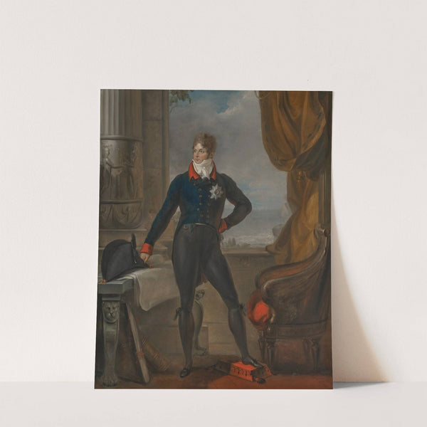 Portrait of George IV (1762-1830), when Prince of Wales by Peter Edward Stroehling