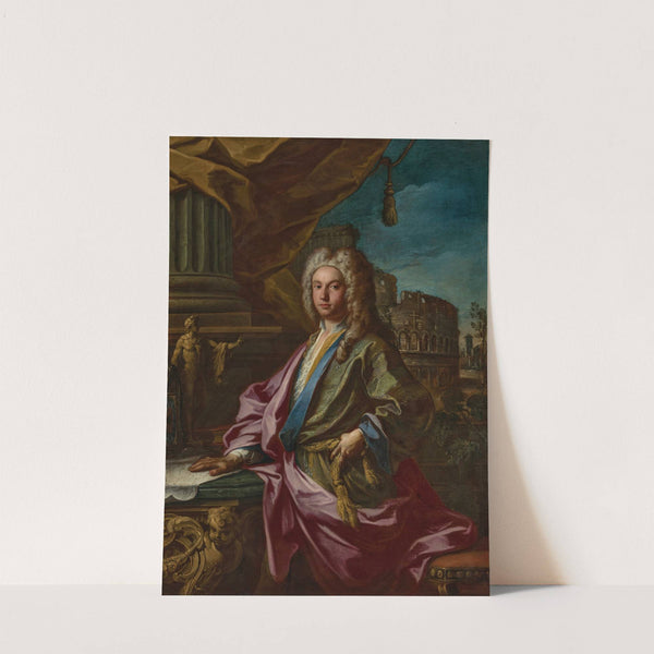 Portrait of George Parker, 2nd Earl of Macclesfield, PRS by Sebastiano Conca