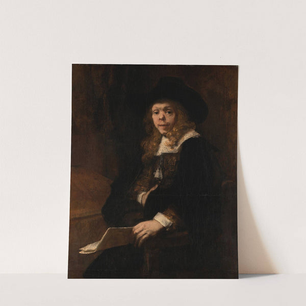 Portrait of Gerard de Lairesse by Rembrandt van Rijn