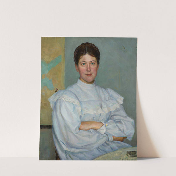 Portrait of Gerda Bergh, The Artist&#039;s Second Wife by Richard Bergh