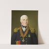 Portrait of Gerrit Verdooren (1757-1824), Vice-admiral (1814 - 1820) by Adriaan de Lelie
